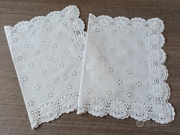 Runner e centrini in Sangallo