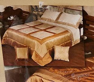 Trapunta LLB artigianato fiorentino, con 2 cuscini