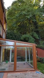 Veranda vetro alluminio pvc