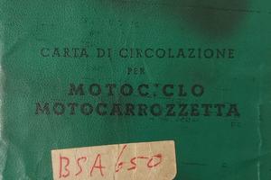 BSA A 65 LIGHTNING - CONSERVATA