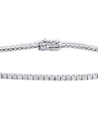 BRACCIALE TENNIS ORO BIANCO 18kt. CON DIAMANTI