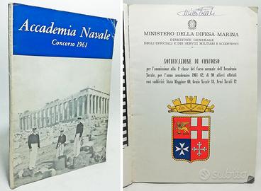 ACCADEMIA NAVALE Concorso 1961