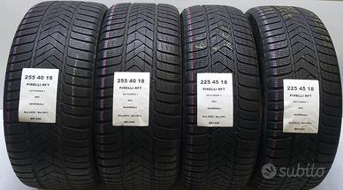 4 GOMME 225 45 18 E 255 40 18 PIRELLI RFT BR1240