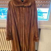 Elegante cappotto in pelliccia di vero visone