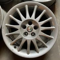 4 CERCHI ALFA ROMEO 147 ORIGINALI 16"