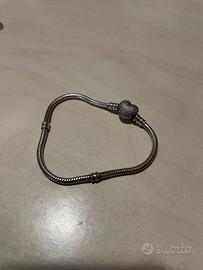 Bracciale Pandora Moments Mesh Argento