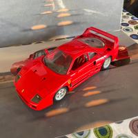 Modellino ferrari f40 burago scala 1/18