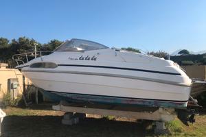 Barca cabinata 3 posti motore entrobordo