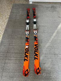 Sci Volkl Racetiger 185 e attacchi Marker Race18