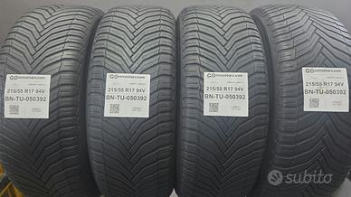 4 Pneumatici 215/55 R17 Michelin Cross Climate 2