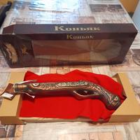 BOTTIGLIA di LIQUORE UCRAINO a forma di pistola de