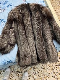 Pelliccia di volpe argentata , marmotta