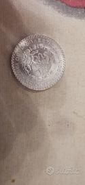 un peso Mexican in argento