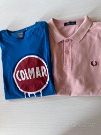 T-Shirt Colmar e Polo Fred Perry da uomo TG. L
