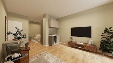 Monolocale ristrutturato in zona strategica