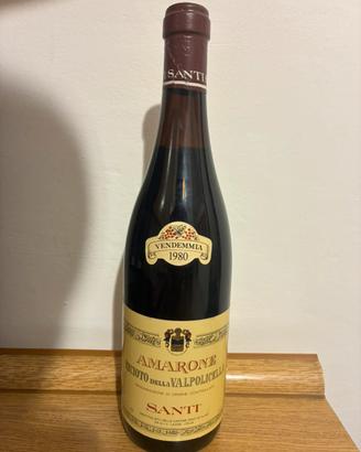 Amarone Recioto Valpolicella Santi 1980 DOC