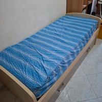 letto cameretta con secondo letto estraibile 