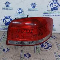 audi a3 2008 fanale posteriore dx