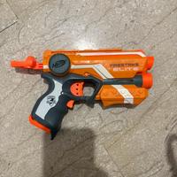 pistola nerf con laser