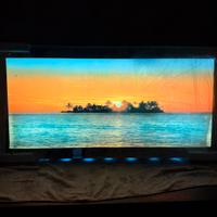 Quadro retroilluminato – Tramonto tropicale