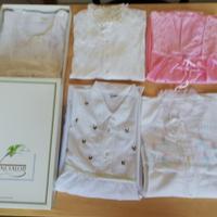 corredo 5 camicie da notte e 1 vestaglia 