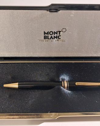 Penna Montblanc Meisterstuck placcata in oro