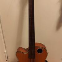 Basso acustico mancino Boulder Creek Guitars EBR3-