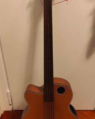 Basso acustico mancino Boulder Creek Guitars EBR3-