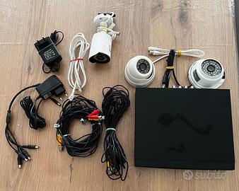 Kit videosorveglianza Annke 8 canali + 3 telecamer
