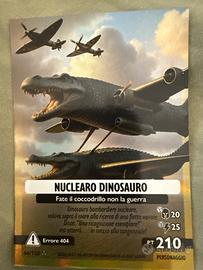 Nuclearo dinosauro collezione 1