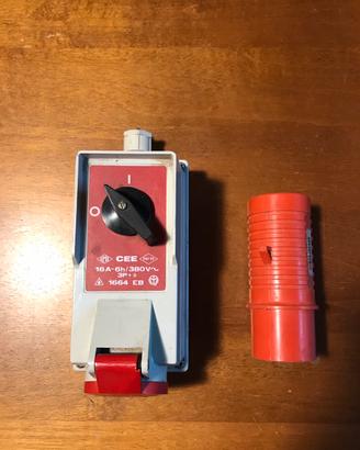 Presa interbloccata 380volt