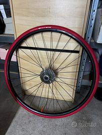 Cerchio posteriore Shimano disc