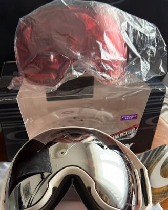 MASCHERA OAKLEY AIRBRAKE XL SNOW NUOVA