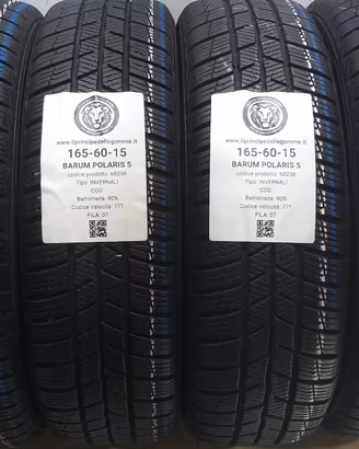 4 GOMME 165 60 15 BARUM A68238