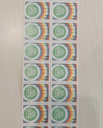 Francobolli Italia '90 - Germania Ovest Campione 