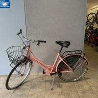 Bici olandese rosa