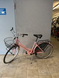 Bici olandese rosa