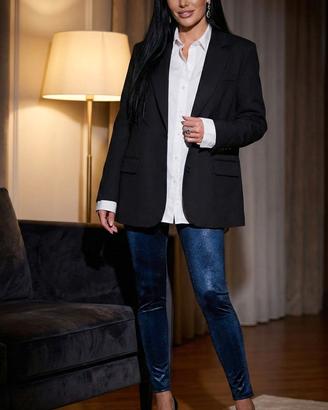 Leggings Calzedonia Blu Glitterati | Taglia M