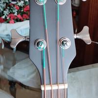 Basso elettroacustico fretless Gear4Music