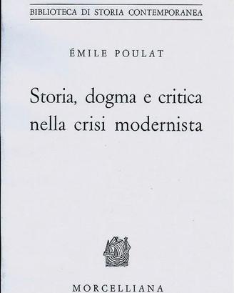 Storia, dogma e critica nella crisi modernista