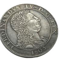 REPLICA MONETA NAPOLI 1805 FERDINADO IV SPAGNA