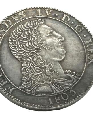 REPLICA MONETA NAPOLI 1805 FERDINADO IV SPAGNA
