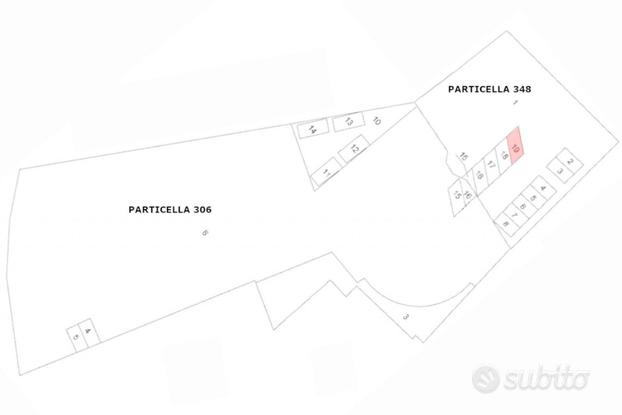 Posto auto scoperto (Foglio 6, Particella 348, Sub
