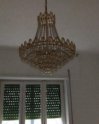 Lampadario in Swarovski