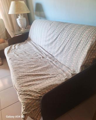 Divano letto + poltrona