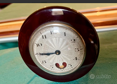 RARITA':PREGIATOorologioTAVOLObacheliteArtDECO'20