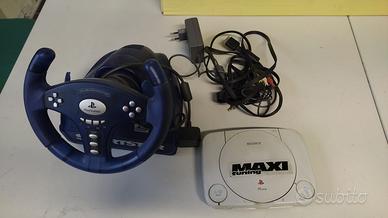 Sony PSone SCPH-102 + volante Pelican Sportster