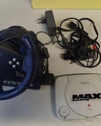 Sony PSone SCPH-102 + volante Pelican Sportster
