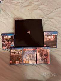 PlayStation 4 pro + 5 giochi- bundle completo
