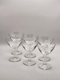 Set Bicchieri Eleganti Coppa Martini 